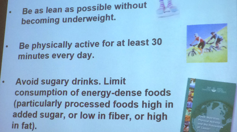 Guidelines for health
